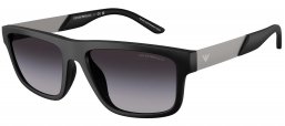 Gafas de Sol - Emporio Armani - EA4244U - 50018G  MATTE BLACK // GREY GRADIENT