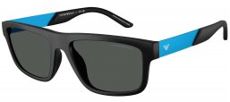 Gafas de Sol - Emporio Armani - EA4244U - 500187  MATTE BLACK // DARK GREY
