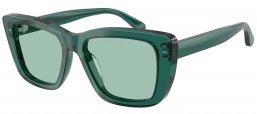 Gafas de Sol - Emporio Armani - EA4246U - 6252/2 SHINY TRANSPARENT GREEN // GREEN