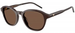 Gafas de Sol - Emporio Armani - EA4247U - 625573  SHINY BROWN // BROWN