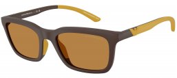 Gafas de Sol - Emporio Armani - EA4249U - 625893  MATTE BROWN // LIGHT BROWN