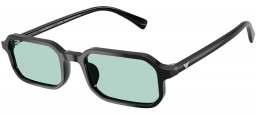 Gafas de Sol - Emporio Armani - EA4253U - 501765  SHINY BLACK // LIGHT SKY BLUE