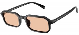 Gafas de Sol - Emporio Armani - EA4253U - 501793  SHINY BLACK // PALE ORANGE