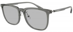Gafas de Sol - Emporio Armani - EA4255D - 502987  SHINY TRANSPARENT GREY //