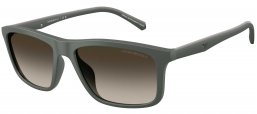 Gafas de Sol - Emporio Armani - EA4257U - 631213  MATTE GREEN // BROWN GRADIENT