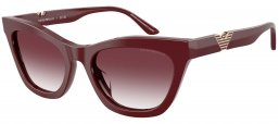 Gafas de Sol - Emporio Armani - EA4259U - 63238H  SHINY BURGUNDY // DARK VIOLET GRADIENT