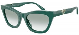 Gafas de Sol - Emporio Armani - EA4259U - 63248E  SHINY GREEN // GREEN GRADIENT
