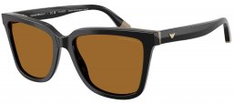 Gafas de Sol - Emporio Armani - EA4261 - 631383  BLACK // BROWN POLARIZED