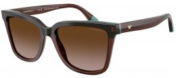 Gafas de Sol - Emporio Armani - EA4261 - 631813  BROWN // BROWN GRADIENT