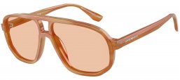 Gafas de Sol - Emporio Armani - EA4263U - 632873  STRIPED LIGHT BROWN // LIGHT BROWN