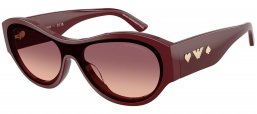 Gafas de Sol - Emporio Armani - EA4265U - 63238D  BURGUNDY // PINK GRADIENT VIOLET