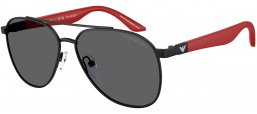 Gafas Junior - Emporio Armani Junior - EK2001 - 3001T3  MATTE BLACK // GREY POLARIZED