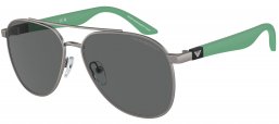 Gafas Junior - Emporio Armani Junior - EK2001 - 300387  MATTE GUNMETAL // DARK GREY