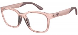 Gafas Junior - Emporio Armani Junior - EK3003 - 5544  SHINY TRANSPARENT PINK