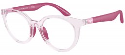Gafas Junior - Emporio Armani Junior - EK3007 - 6139 SHINY TRANSPARENT PINK