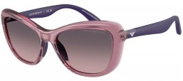 Gafas Junior - Emporio Armani Junior - EK4004 - 537646  SHINY TRANSPARENT LILAC // PINK GRADIENT GREY