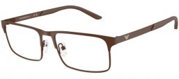 Monturas - Emporio Armani - EA1170 - 3397  MATTE BROWN