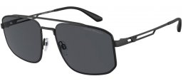 Sunglasses - Emporio Armani - EA2139 - 300187  MATTE BLACK // DARK GREY
