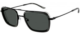 Gafas de Sol - Emporio Armani - EA2162 - 300187  MATTE BLACK // SMOKED