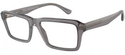 Monturas - Emporio Armani - EA3206 - 5075 SHINY TRANSPARENT GREY