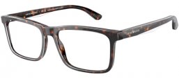 Frames - Emporio Armani - EA3227 - 6052  SHINY HAVANA TOP CRYSTAL