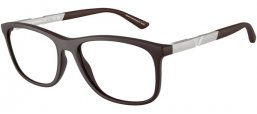 Monturas - Emporio Armani - EA3247 - 6186  MATTE DARK BROWN