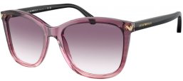 Lunettes de soleil - Emporio Armani - EA4060 - 59668H  VIOLET GRADIENT // DARK VIOLET GRADIENT