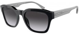 Gafas de Sol - Emporio Armani - EA4175 - 58758G  SHINY BLACK // GREY GRADIENT