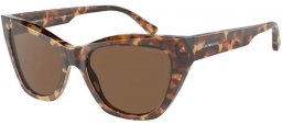 Sunglasses - Emporio Armani - EA4176 - 502573 SHINY BROWN HAVANA // BROWN