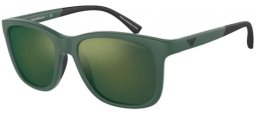 Gafas Junior - Emporio Armani Junior - EK4184 - 50586R MATTE GREEN // DARK GREEN MIRROR PETROL