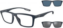 Gafas de Sol - Emporio Armani - EA4189U - 50881W  MATTE BLUE // CLEAR