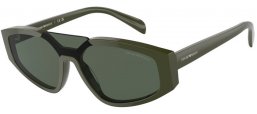 Sunglasses - Emporio Armani - EA4194 - 512071  SHINY GREEN // DARK GREEN