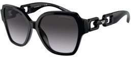 Gafas de Sol - Emporio Armani - EA4202 - 50178G  SHINY BLACK // GREY GRADIENT