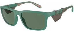 Gafas de Sol - Emporio Armani - EA4219 - 610276  MATTE ALPINE GREEN // DARK GREEN