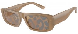 Lunettes de soleil - Emporio Armani - EA4229U - 6121TO  OPAL DARK MUD // BROWN LEOPARD DECORED