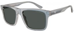 Gafas de Sol - Emporio Armani - EA4232 - 617787  IRIDESCENT GREY // SMOKE