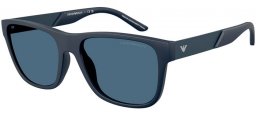 Gafas de Sol - Emporio Armani - EA4243 - 624480  MATTE BLUE // DARK BLUE