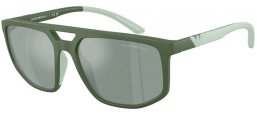 Gafas de Sol - Emporio Armani - EA4248U - 625930  MATTE AGAVE // GREEN SILVER MULTILAYER