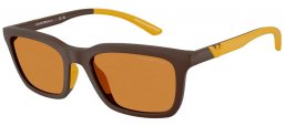 Gafas de Sol - Emporio Armani - EA4249U - 625893  MATTE BROWN // LIGHT BROWN