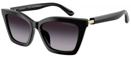 Gafas de Sol - Emporio Armani - EA4250U - 50178G  SHINY BLACK // GREY GRADIENT
