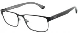 Lunettes de vue - Emporio Armani - EA1105 - 3014 MATTE BLACK