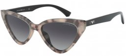 Lunettes de soleil - Emporio Armani - EA4136 - 57968G PINK HAVANA // GREY GRADIENT