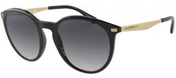 Sunglasses - Emporio Armani - EA4148 - 500187 SHINY BLACK // GREY GRADIENT