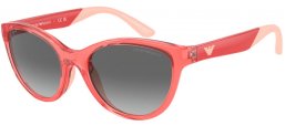 Lunettes Junior - Emporio Armani Junior - EK4003 - 537711  SHINY TRANSPARENT CORAL // GREY GRADIENT