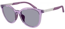 Lunettes Junior - Emporio Armani Junior - EK4007U - 628080  SHINY VIOLET TRANSPARENT // BLUE