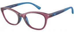 Lunettes Junior - Emporio Armani Junior - EA3204 - 5897  TRANSPARENT VIOLET