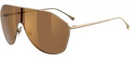 Sunglasses - Fendi - FF 0405/S - 01Q (EB) GOLD BROWN // BROWN GOLD MIRROR