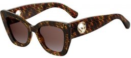 Sunglasses - Fendi - FF 0327/S - 086 (M2) DARK HAVANA // BROWN GRADIENT PINK
