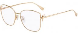 Lunettes de vue - Fendi - FF 0390/G - J5G GOLD