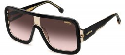 Gafas de Sol - Carrera - FLAGLAB 14 - 0WM (A8) BLACK BEIGE // BROWN GRADIENT BLUE MIRROR